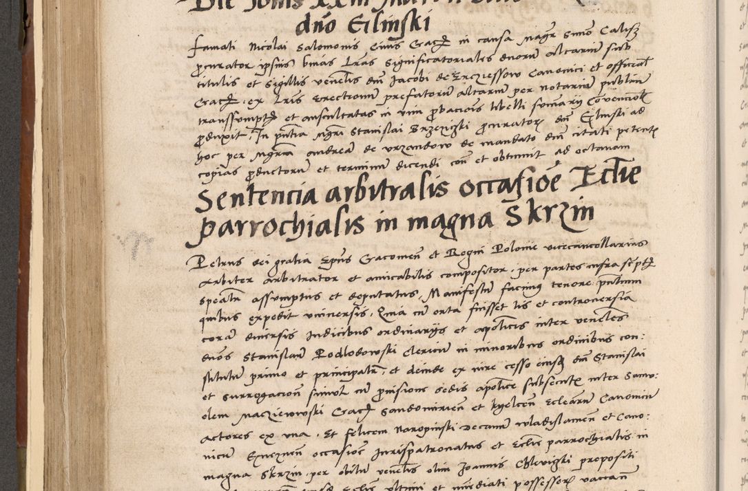 Zdjęcie nr 303 dla obiektu archiwalnego: Volumen II-um actorum coram R. D. Petro Tomicki, episcopo Cracoviensi et Regni Poloniae Vicecancellario, per A. D. 1530 et 1531 inclusive acticatorum, quorum indicem ad finem praesentis voluminis adnotatum videre est.