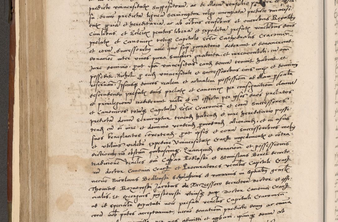 Zdjęcie nr 301 dla obiektu archiwalnego: Volumen II-um actorum coram R. D. Petro Tomicki, episcopo Cracoviensi et Regni Poloniae Vicecancellario, per A. D. 1530 et 1531 inclusive acticatorum, quorum indicem ad finem praesentis voluminis adnotatum videre est.