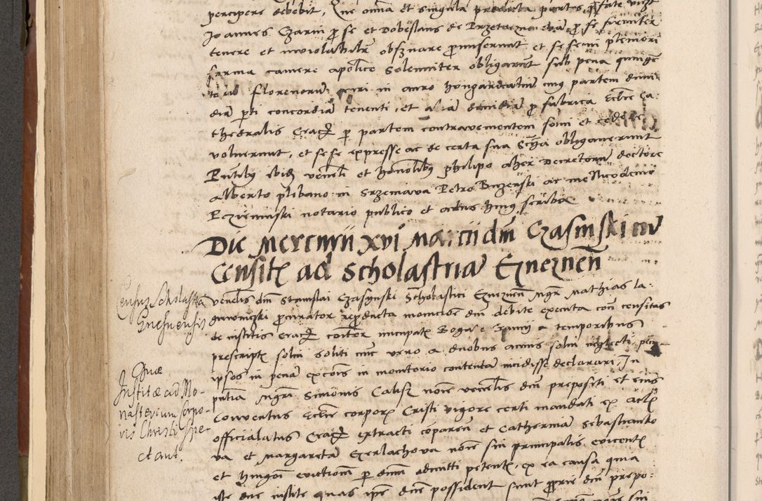 Zdjęcie nr 297 dla obiektu archiwalnego: Volumen II-um actorum coram R. D. Petro Tomicki, episcopo Cracoviensi et Regni Poloniae Vicecancellario, per A. D. 1530 et 1531 inclusive acticatorum, quorum indicem ad finem praesentis voluminis adnotatum videre est.