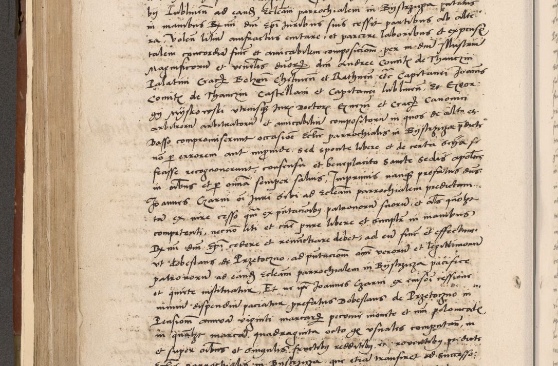 Zdjęcie nr 295 dla obiektu archiwalnego: Volumen II-um actorum coram R. D. Petro Tomicki, episcopo Cracoviensi et Regni Poloniae Vicecancellario, per A. D. 1530 et 1531 inclusive acticatorum, quorum indicem ad finem praesentis voluminis adnotatum videre est.