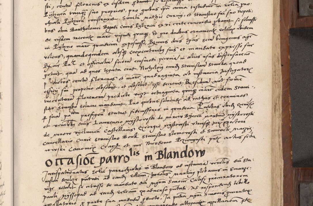 Zdjęcie nr 290 dla obiektu archiwalnego: Volumen II-um actorum coram R. D. Petro Tomicki, episcopo Cracoviensi et Regni Poloniae Vicecancellario, per A. D. 1530 et 1531 inclusive acticatorum, quorum indicem ad finem praesentis voluminis adnotatum videre est.