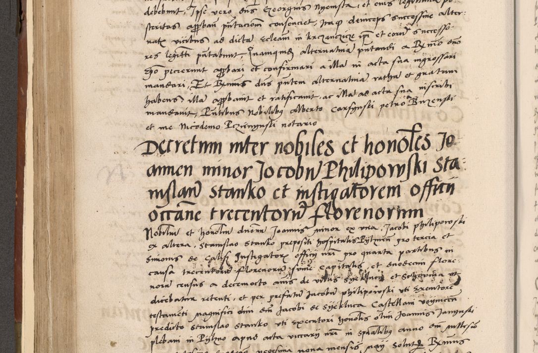 Zdjęcie nr 289 dla obiektu archiwalnego: Volumen II-um actorum coram R. D. Petro Tomicki, episcopo Cracoviensi et Regni Poloniae Vicecancellario, per A. D. 1530 et 1531 inclusive acticatorum, quorum indicem ad finem praesentis voluminis adnotatum videre est.
