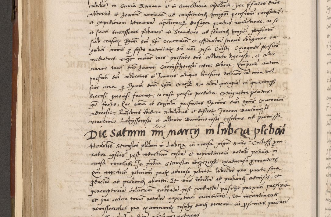 Zdjęcie nr 281 dla obiektu archiwalnego: Volumen II-um actorum coram R. D. Petro Tomicki, episcopo Cracoviensi et Regni Poloniae Vicecancellario, per A. D. 1530 et 1531 inclusive acticatorum, quorum indicem ad finem praesentis voluminis adnotatum videre est.
