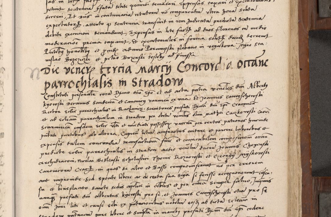 Zdjęcie nr 280 dla obiektu archiwalnego: Volumen II-um actorum coram R. D. Petro Tomicki, episcopo Cracoviensi et Regni Poloniae Vicecancellario, per A. D. 1530 et 1531 inclusive acticatorum, quorum indicem ad finem praesentis voluminis adnotatum videre est.