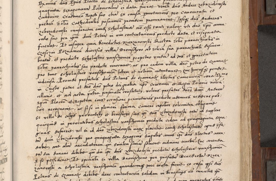 Zdjęcie nr 278 dla obiektu archiwalnego: Volumen II-um actorum coram R. D. Petro Tomicki, episcopo Cracoviensi et Regni Poloniae Vicecancellario, per A. D. 1530 et 1531 inclusive acticatorum, quorum indicem ad finem praesentis voluminis adnotatum videre est.