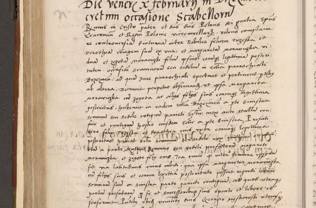 Zdjęcie nr 273 dla obiektu archiwalnego: Volumen II-um actorum coram R. D. Petro Tomicki, episcopo Cracoviensi et Regni Poloniae Vicecancellario, per A. D. 1530 et 1531 inclusive acticatorum, quorum indicem ad finem praesentis voluminis adnotatum videre est.