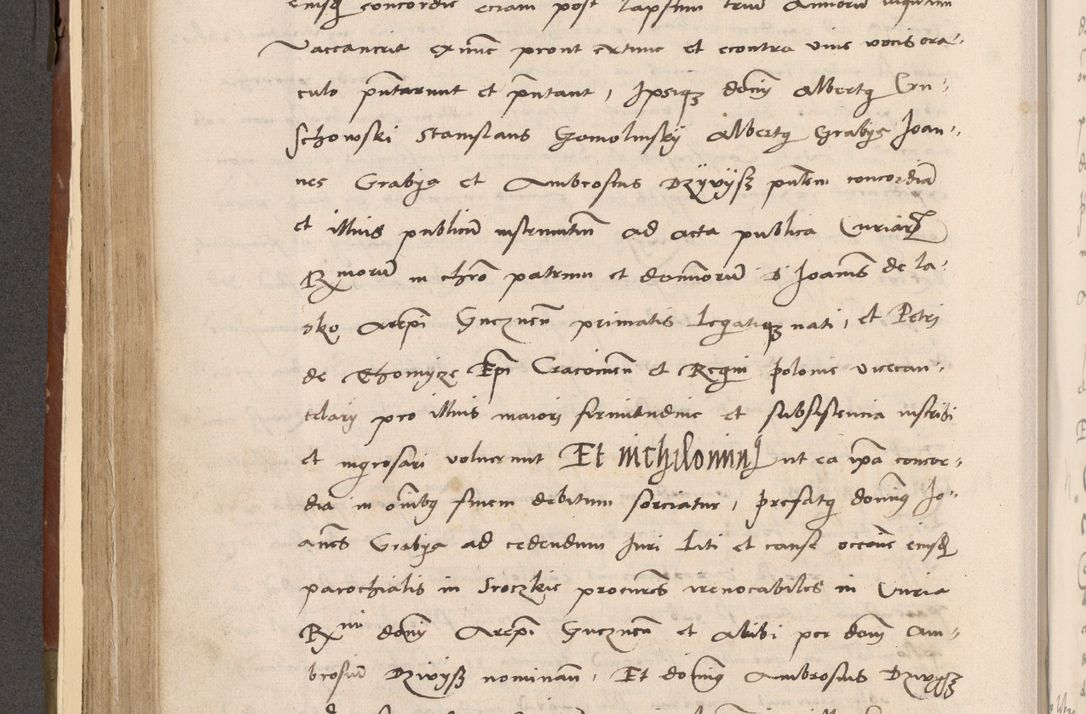 Zdjęcie nr 271 dla obiektu archiwalnego: Volumen II-um actorum coram R. D. Petro Tomicki, episcopo Cracoviensi et Regni Poloniae Vicecancellario, per A. D. 1530 et 1531 inclusive acticatorum, quorum indicem ad finem praesentis voluminis adnotatum videre est.