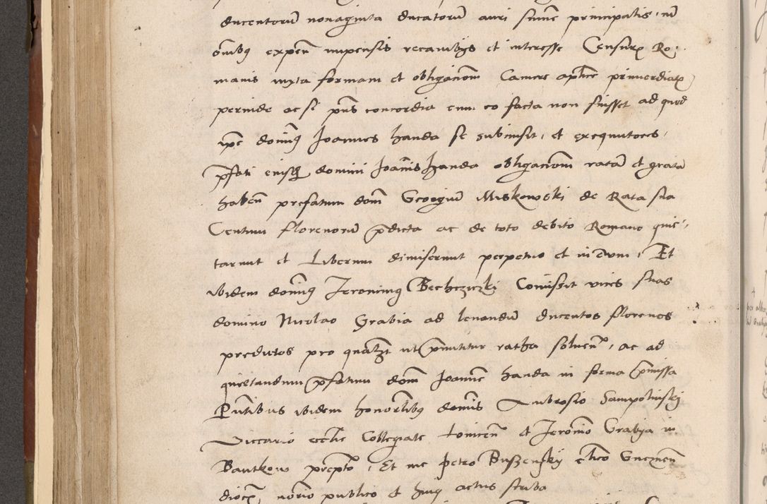 Zdjęcie nr 267 dla obiektu archiwalnego: Volumen II-um actorum coram R. D. Petro Tomicki, episcopo Cracoviensi et Regni Poloniae Vicecancellario, per A. D. 1530 et 1531 inclusive acticatorum, quorum indicem ad finem praesentis voluminis adnotatum videre est.