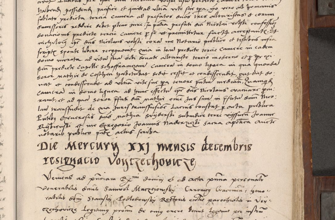 Zdjęcie nr 256 dla obiektu archiwalnego: Volumen II-um actorum coram R. D. Petro Tomicki, episcopo Cracoviensi et Regni Poloniae Vicecancellario, per A. D. 1530 et 1531 inclusive acticatorum, quorum indicem ad finem praesentis voluminis adnotatum videre est.