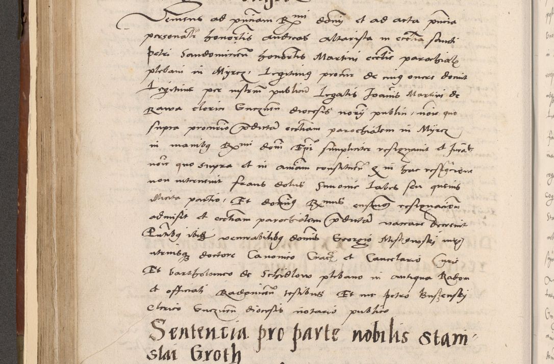 Zdjęcie nr 257 dla obiektu archiwalnego: Volumen II-um actorum coram R. D. Petro Tomicki, episcopo Cracoviensi et Regni Poloniae Vicecancellario, per A. D. 1530 et 1531 inclusive acticatorum, quorum indicem ad finem praesentis voluminis adnotatum videre est.