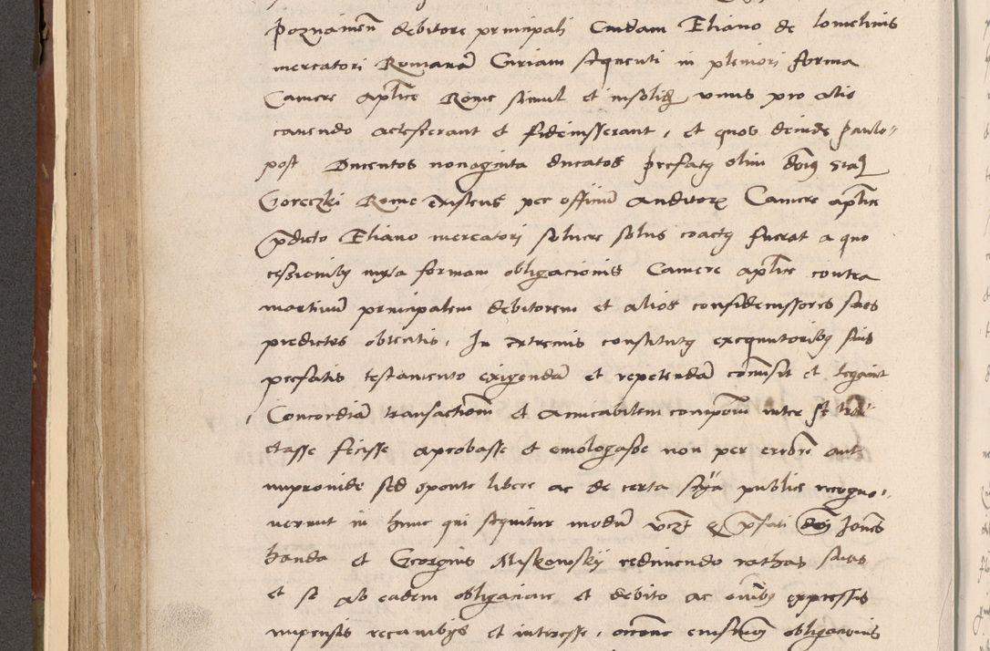Zdjęcie nr 265 dla obiektu archiwalnego: Volumen II-um actorum coram R. D. Petro Tomicki, episcopo Cracoviensi et Regni Poloniae Vicecancellario, per A. D. 1530 et 1531 inclusive acticatorum, quorum indicem ad finem praesentis voluminis adnotatum videre est.