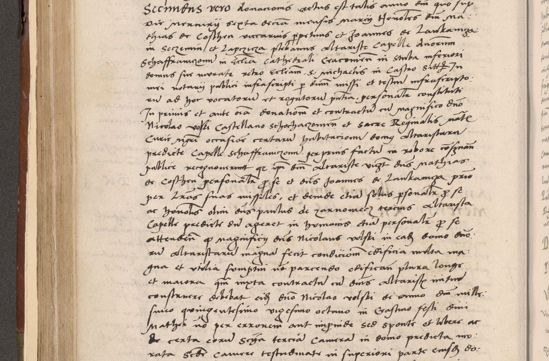 Zdjęcie nr 255 dla obiektu archiwalnego: Volumen II-um actorum coram R. D. Petro Tomicki, episcopo Cracoviensi et Regni Poloniae Vicecancellario, per A. D. 1530 et 1531 inclusive acticatorum, quorum indicem ad finem praesentis voluminis adnotatum videre est.