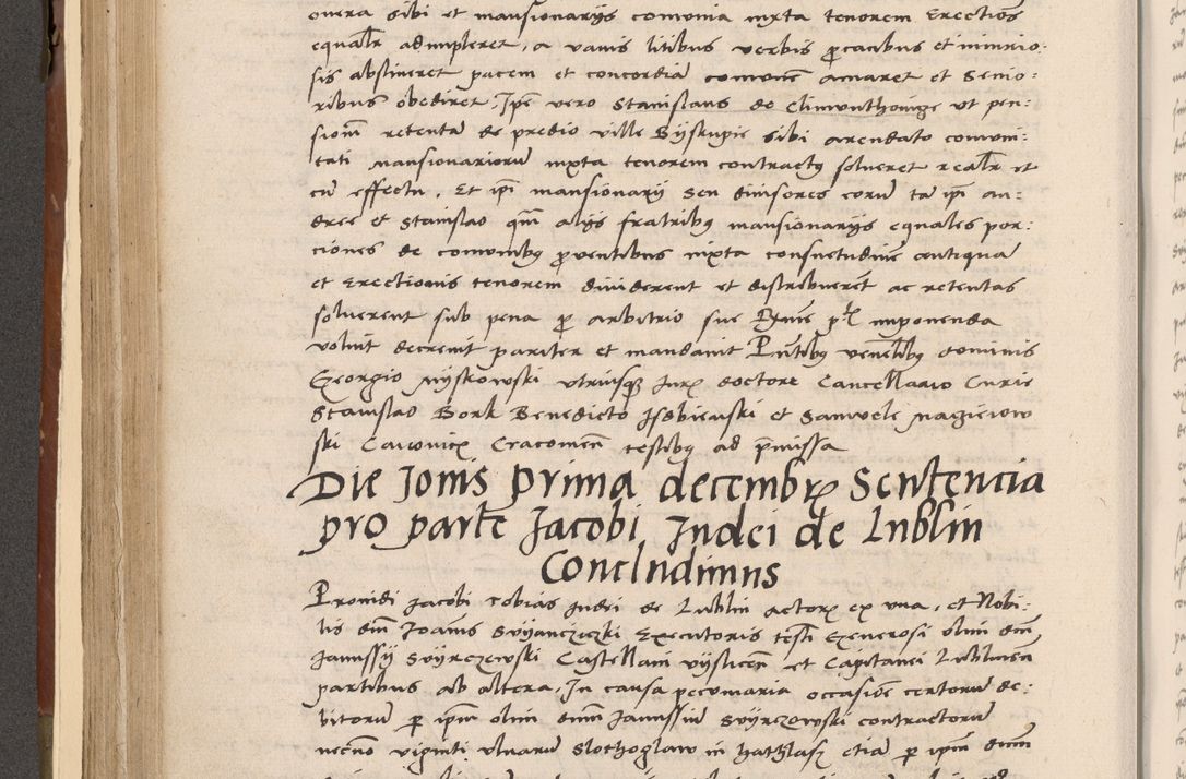 Zdjęcie nr 249 dla obiektu archiwalnego: Volumen II-um actorum coram R. D. Petro Tomicki, episcopo Cracoviensi et Regni Poloniae Vicecancellario, per A. D. 1530 et 1531 inclusive acticatorum, quorum indicem ad finem praesentis voluminis adnotatum videre est.