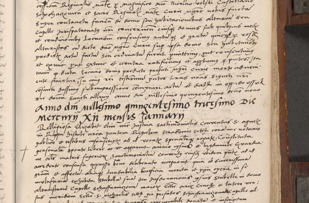 Zdjęcie nr 254 dla obiektu archiwalnego: Volumen II-um actorum coram R. D. Petro Tomicki, episcopo Cracoviensi et Regni Poloniae Vicecancellario, per A. D. 1530 et 1531 inclusive acticatorum, quorum indicem ad finem praesentis voluminis adnotatum videre est.