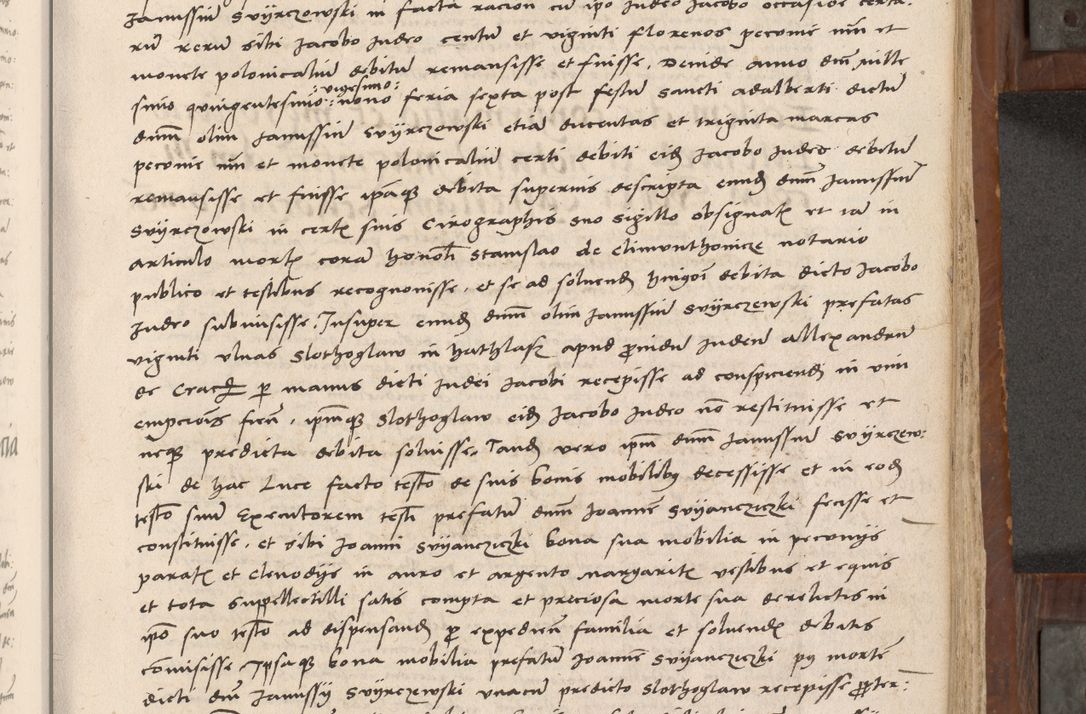 Zdjęcie nr 250 dla obiektu archiwalnego: Volumen II-um actorum coram R. D. Petro Tomicki, episcopo Cracoviensi et Regni Poloniae Vicecancellario, per A. D. 1530 et 1531 inclusive acticatorum, quorum indicem ad finem praesentis voluminis adnotatum videre est.