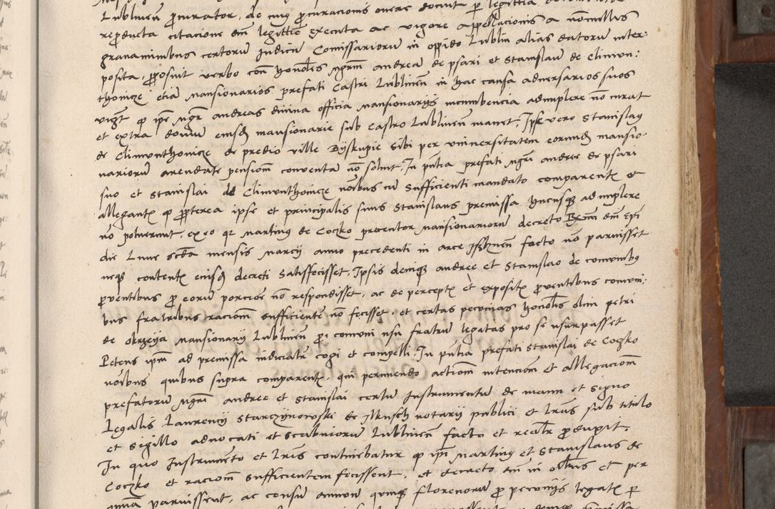 Zdjęcie nr 248 dla obiektu archiwalnego: Volumen II-um actorum coram R. D. Petro Tomicki, episcopo Cracoviensi et Regni Poloniae Vicecancellario, per A. D. 1530 et 1531 inclusive acticatorum, quorum indicem ad finem praesentis voluminis adnotatum videre est.
