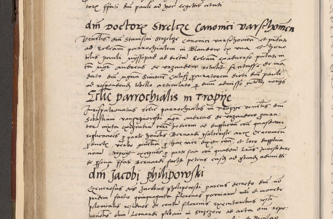 Zdjęcie nr 245 dla obiektu archiwalnego: Volumen II-um actorum coram R. D. Petro Tomicki, episcopo Cracoviensi et Regni Poloniae Vicecancellario, per A. D. 1530 et 1531 inclusive acticatorum, quorum indicem ad finem praesentis voluminis adnotatum videre est.