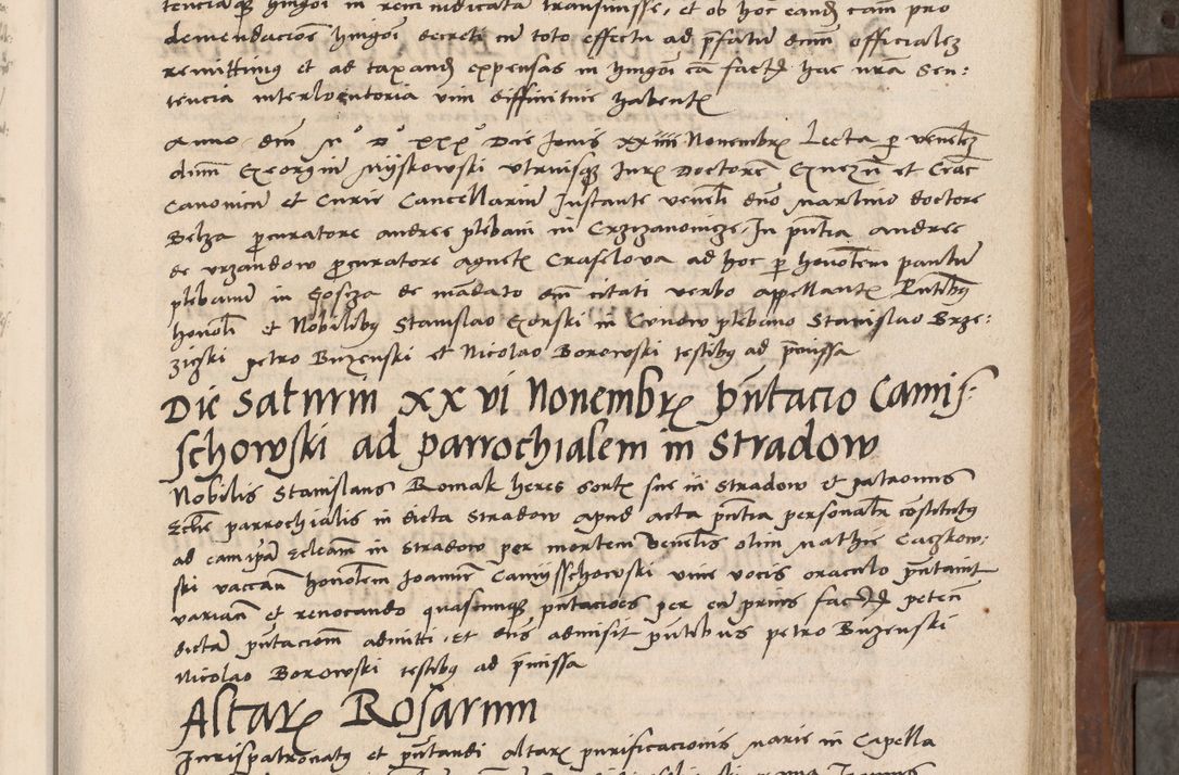 Zdjęcie nr 242 dla obiektu archiwalnego: Volumen II-um actorum coram R. D. Petro Tomicki, episcopo Cracoviensi et Regni Poloniae Vicecancellario, per A. D. 1530 et 1531 inclusive acticatorum, quorum indicem ad finem praesentis voluminis adnotatum videre est.