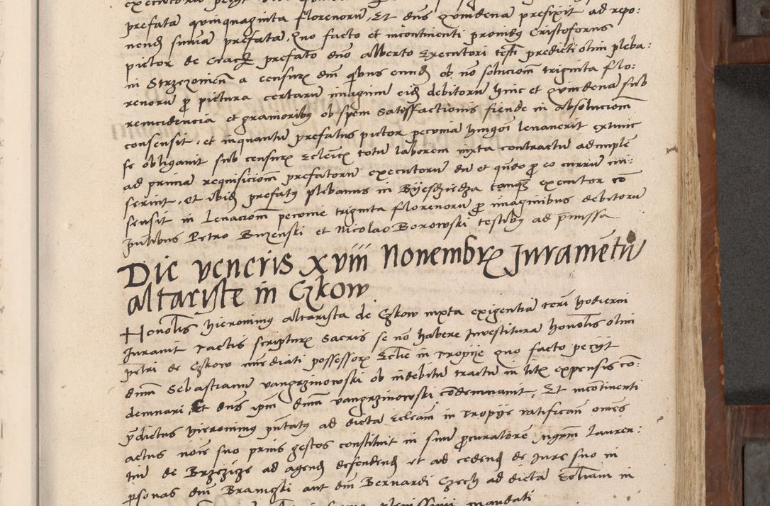 Zdjęcie nr 234 dla obiektu archiwalnego: Volumen II-um actorum coram R. D. Petro Tomicki, episcopo Cracoviensi et Regni Poloniae Vicecancellario, per A. D. 1530 et 1531 inclusive acticatorum, quorum indicem ad finem praesentis voluminis adnotatum videre est.