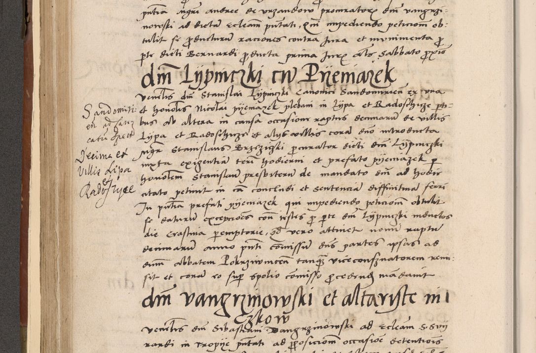 Zdjęcie nr 233 dla obiektu archiwalnego: Volumen II-um actorum coram R. D. Petro Tomicki, episcopo Cracoviensi et Regni Poloniae Vicecancellario, per A. D. 1530 et 1531 inclusive acticatorum, quorum indicem ad finem praesentis voluminis adnotatum videre est.