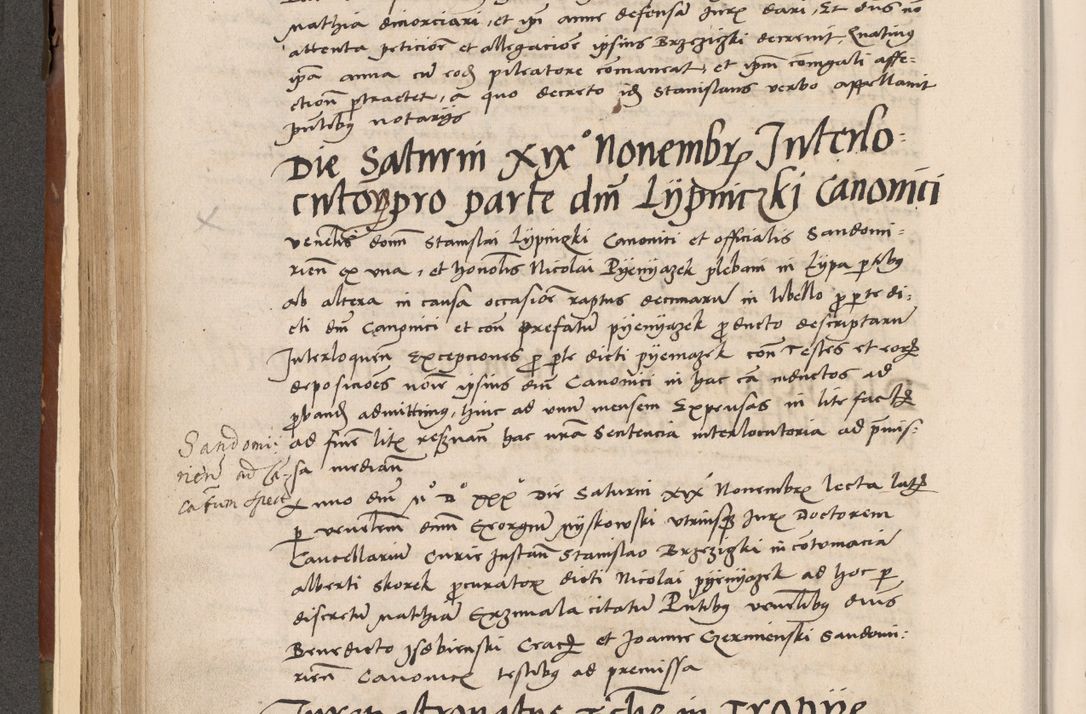 Zdjęcie nr 235 dla obiektu archiwalnego: Volumen II-um actorum coram R. D. Petro Tomicki, episcopo Cracoviensi et Regni Poloniae Vicecancellario, per A. D. 1530 et 1531 inclusive acticatorum, quorum indicem ad finem praesentis voluminis adnotatum videre est.