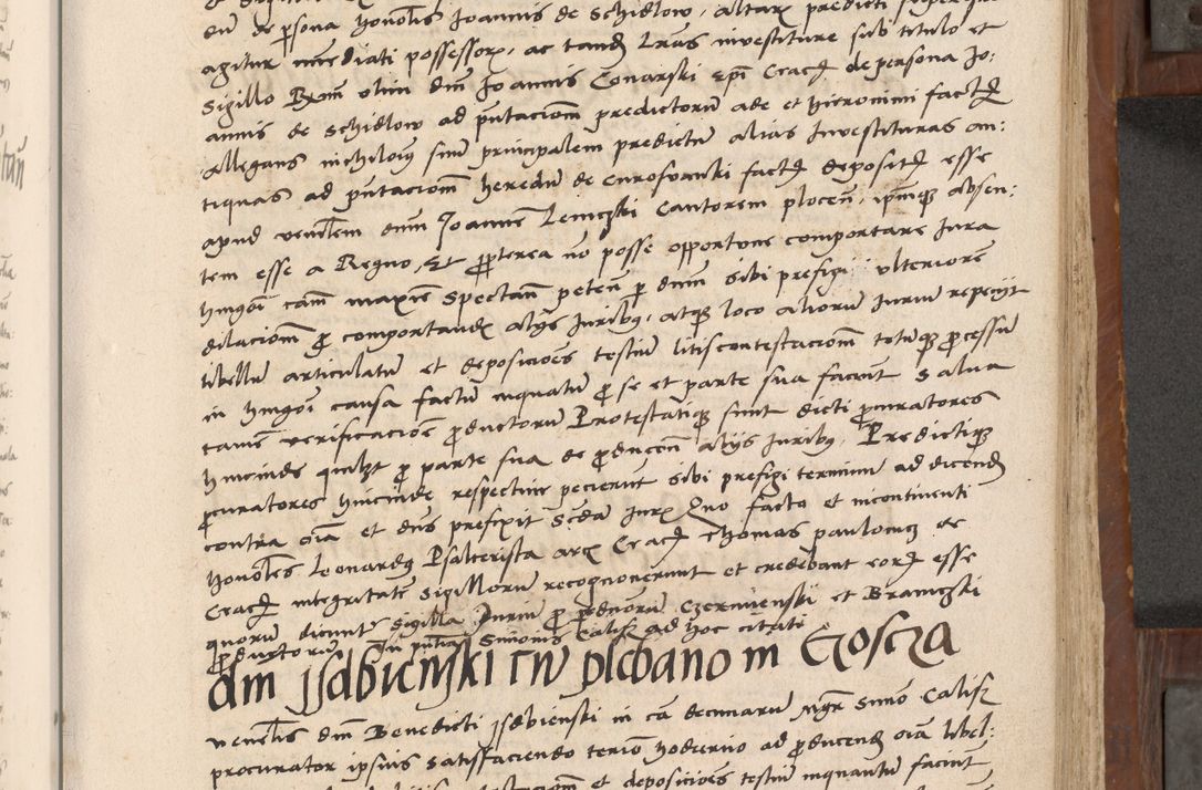 Zdjęcie nr 230 dla obiektu archiwalnego: Volumen II-um actorum coram R. D. Petro Tomicki, episcopo Cracoviensi et Regni Poloniae Vicecancellario, per A. D. 1530 et 1531 inclusive acticatorum, quorum indicem ad finem praesentis voluminis adnotatum videre est.