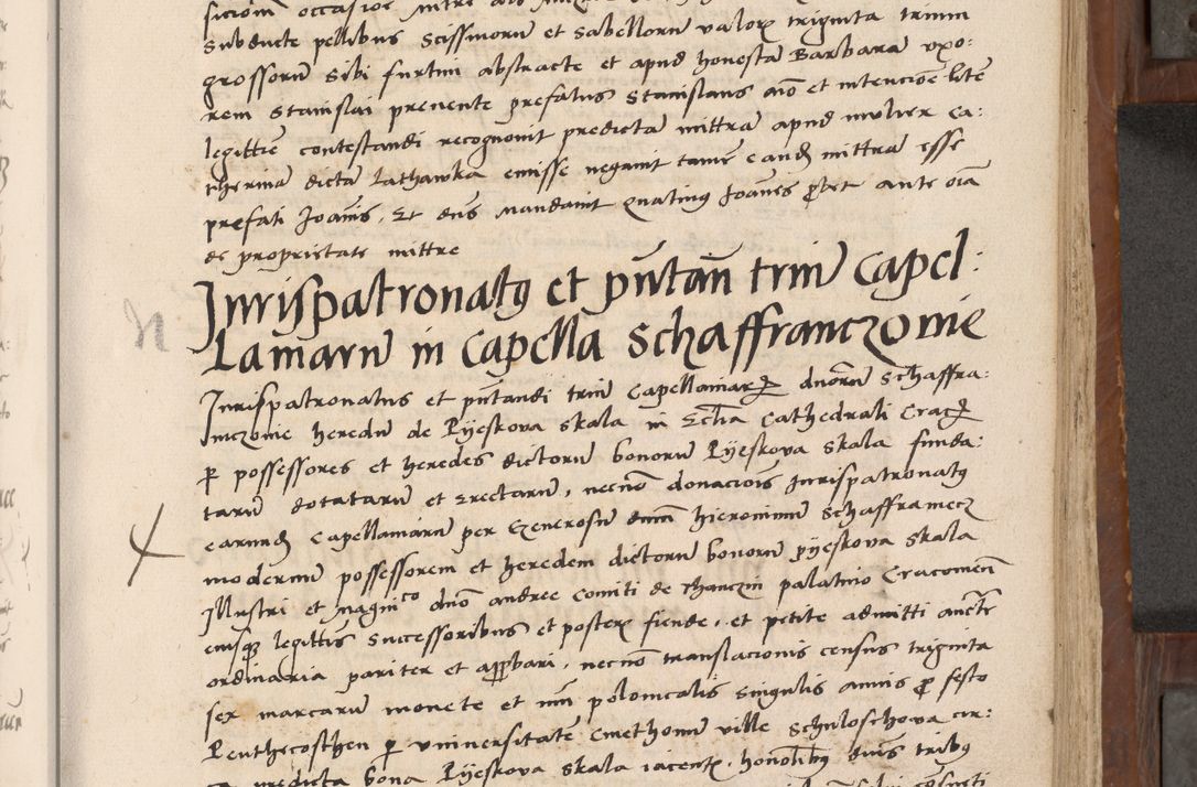 Zdjęcie nr 222 dla obiektu archiwalnego: Volumen II-um actorum coram R. D. Petro Tomicki, episcopo Cracoviensi et Regni Poloniae Vicecancellario, per A. D. 1530 et 1531 inclusive acticatorum, quorum indicem ad finem praesentis voluminis adnotatum videre est.