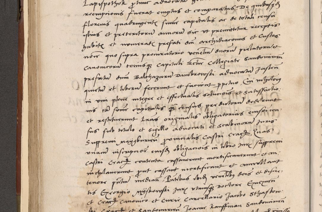 Zdjęcie nr 205 dla obiektu archiwalnego: Volumen II-um actorum coram R. D. Petro Tomicki, episcopo Cracoviensi et Regni Poloniae Vicecancellario, per A. D. 1530 et 1531 inclusive acticatorum, quorum indicem ad finem praesentis voluminis adnotatum videre est.