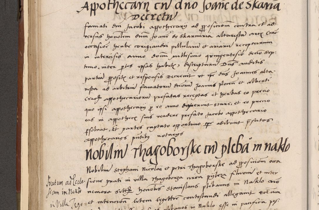 Zdjęcie nr 207 dla obiektu archiwalnego: Volumen II-um actorum coram R. D. Petro Tomicki, episcopo Cracoviensi et Regni Poloniae Vicecancellario, per A. D. 1530 et 1531 inclusive acticatorum, quorum indicem ad finem praesentis voluminis adnotatum videre est.
