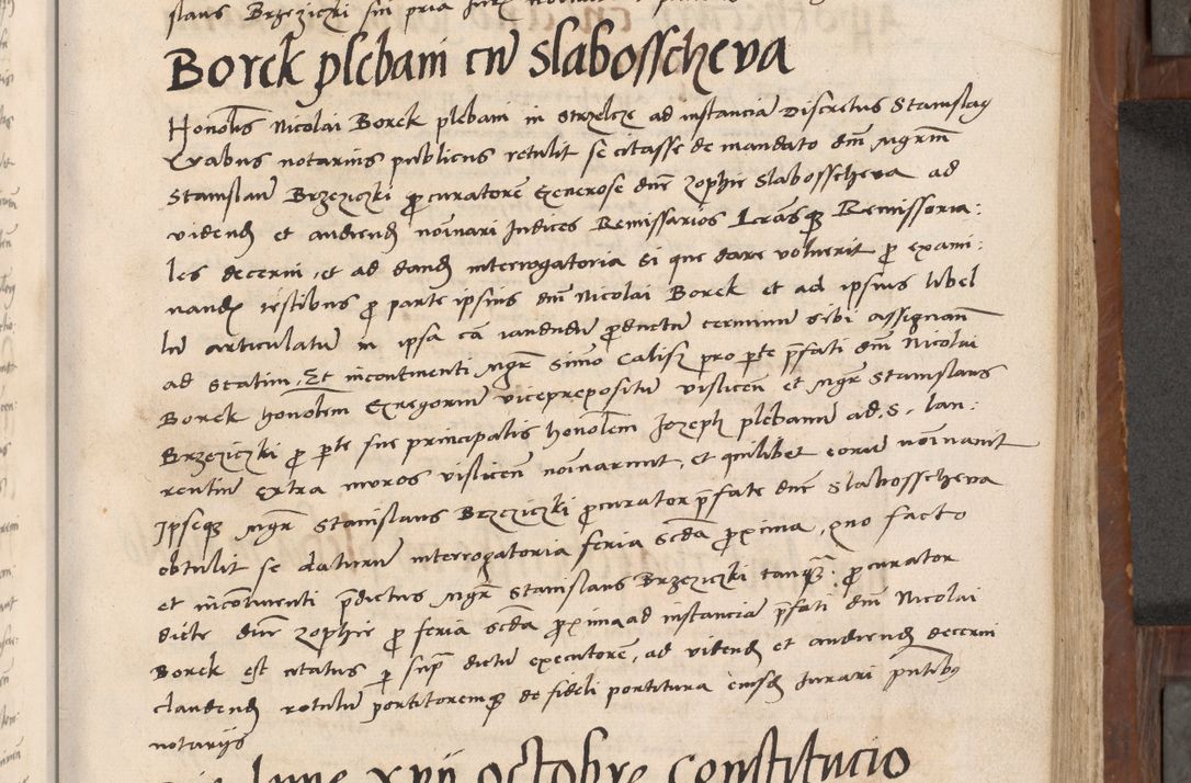 Zdjęcie nr 206 dla obiektu archiwalnego: Volumen II-um actorum coram R. D. Petro Tomicki, episcopo Cracoviensi et Regni Poloniae Vicecancellario, per A. D. 1530 et 1531 inclusive acticatorum, quorum indicem ad finem praesentis voluminis adnotatum videre est.