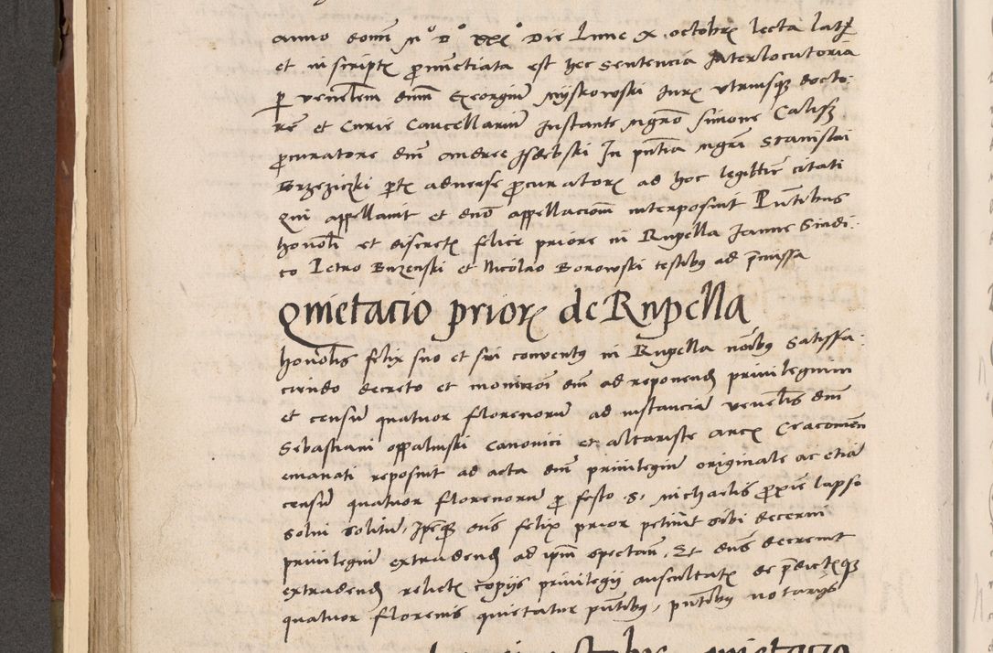 Zdjęcie nr 203 dla obiektu archiwalnego: Volumen II-um actorum coram R. D. Petro Tomicki, episcopo Cracoviensi et Regni Poloniae Vicecancellario, per A. D. 1530 et 1531 inclusive acticatorum, quorum indicem ad finem praesentis voluminis adnotatum videre est.