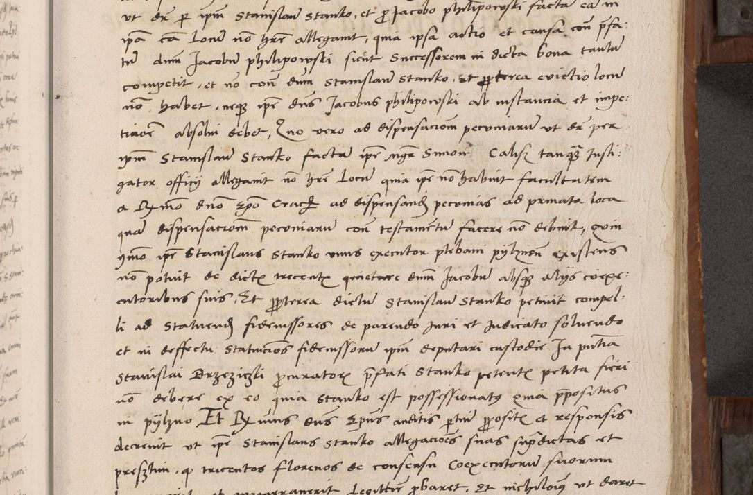 Zdjęcie nr 198 dla obiektu archiwalnego: Volumen II-um actorum coram R. D. Petro Tomicki, episcopo Cracoviensi et Regni Poloniae Vicecancellario, per A. D. 1530 et 1531 inclusive acticatorum, quorum indicem ad finem praesentis voluminis adnotatum videre est.