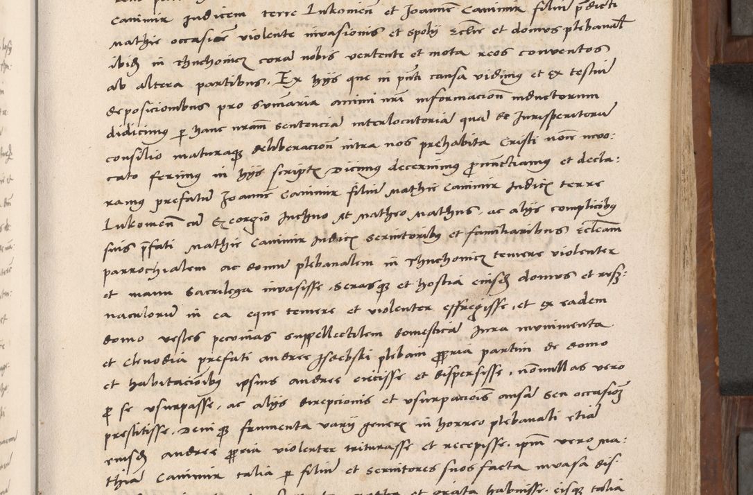 Zdjęcie nr 202 dla obiektu archiwalnego: Volumen II-um actorum coram R. D. Petro Tomicki, episcopo Cracoviensi et Regni Poloniae Vicecancellario, per A. D. 1530 et 1531 inclusive acticatorum, quorum indicem ad finem praesentis voluminis adnotatum videre est.