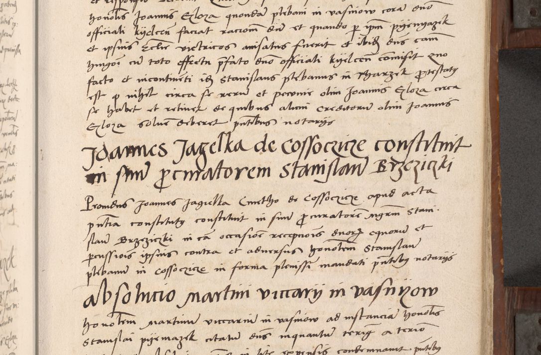 Zdjęcie nr 190 dla obiektu archiwalnego: Volumen II-um actorum coram R. D. Petro Tomicki, episcopo Cracoviensi et Regni Poloniae Vicecancellario, per A. D. 1530 et 1531 inclusive acticatorum, quorum indicem ad finem praesentis voluminis adnotatum videre est.