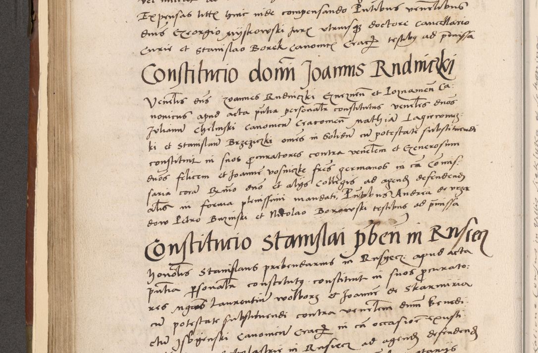 Zdjęcie nr 195 dla obiektu archiwalnego: Volumen II-um actorum coram R. D. Petro Tomicki, episcopo Cracoviensi et Regni Poloniae Vicecancellario, per A. D. 1530 et 1531 inclusive acticatorum, quorum indicem ad finem praesentis voluminis adnotatum videre est.