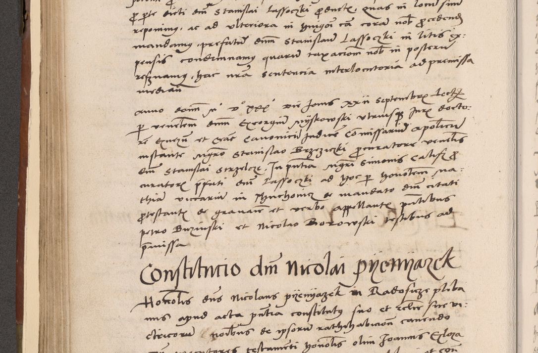 Zdjęcie nr 189 dla obiektu archiwalnego: Volumen II-um actorum coram R. D. Petro Tomicki, episcopo Cracoviensi et Regni Poloniae Vicecancellario, per A. D. 1530 et 1531 inclusive acticatorum, quorum indicem ad finem praesentis voluminis adnotatum videre est.