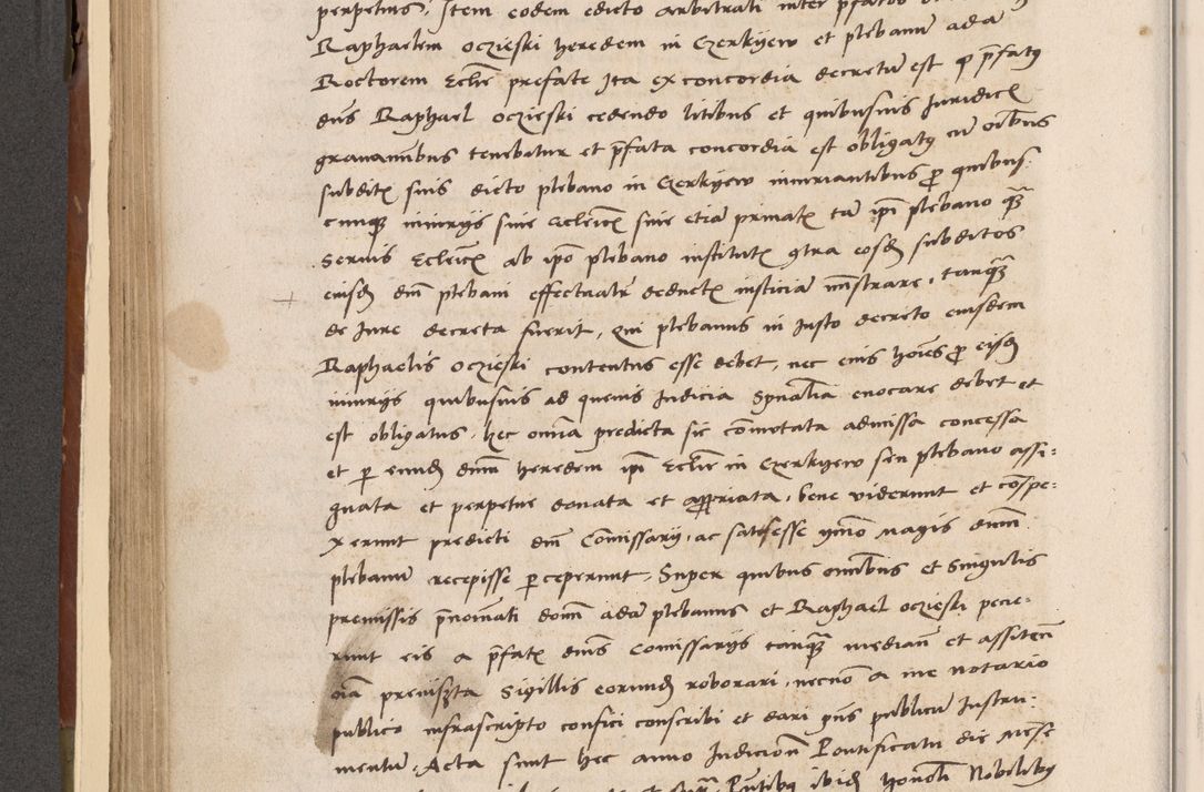 Zdjęcie nr 193 dla obiektu archiwalnego: Volumen II-um actorum coram R. D. Petro Tomicki, episcopo Cracoviensi et Regni Poloniae Vicecancellario, per A. D. 1530 et 1531 inclusive acticatorum, quorum indicem ad finem praesentis voluminis adnotatum videre est.