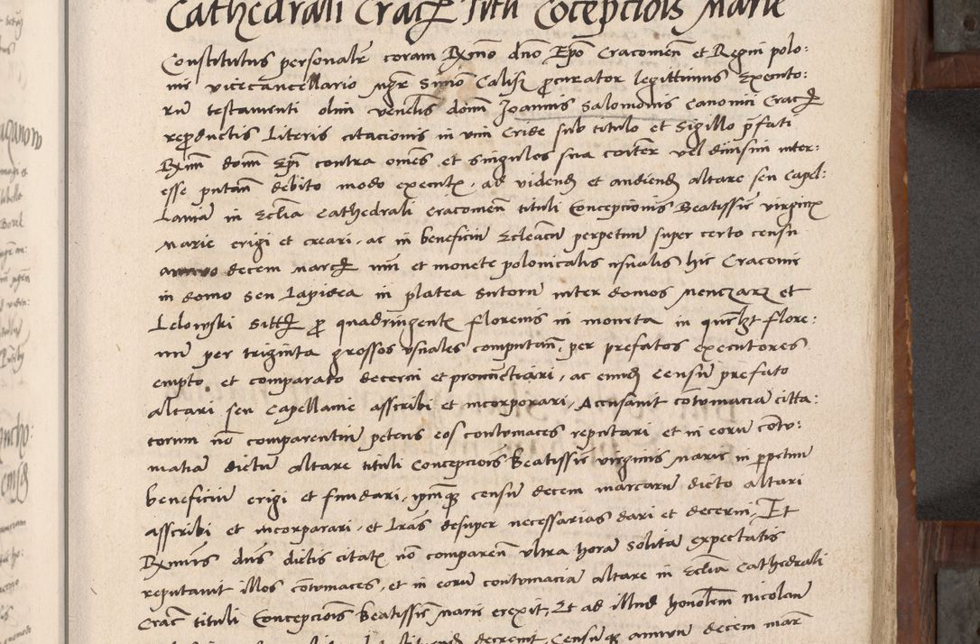 Zdjęcie nr 184 dla obiektu archiwalnego: Volumen II-um actorum coram R. D. Petro Tomicki, episcopo Cracoviensi et Regni Poloniae Vicecancellario, per A. D. 1530 et 1531 inclusive acticatorum, quorum indicem ad finem praesentis voluminis adnotatum videre est.