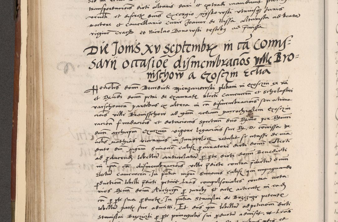 Zdjęcie nr 181 dla obiektu archiwalnego: Volumen II-um actorum coram R. D. Petro Tomicki, episcopo Cracoviensi et Regni Poloniae Vicecancellario, per A. D. 1530 et 1531 inclusive acticatorum, quorum indicem ad finem praesentis voluminis adnotatum videre est.