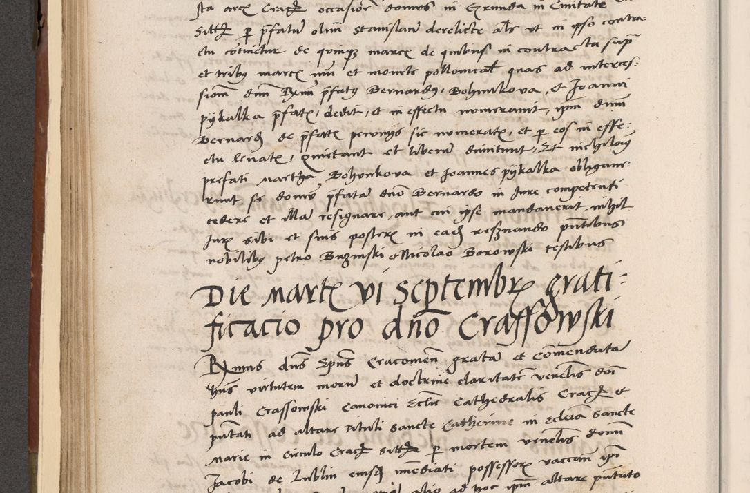 Zdjęcie nr 175 dla obiektu archiwalnego: Volumen II-um actorum coram R. D. Petro Tomicki, episcopo Cracoviensi et Regni Poloniae Vicecancellario, per A. D. 1530 et 1531 inclusive acticatorum, quorum indicem ad finem praesentis voluminis adnotatum videre est.