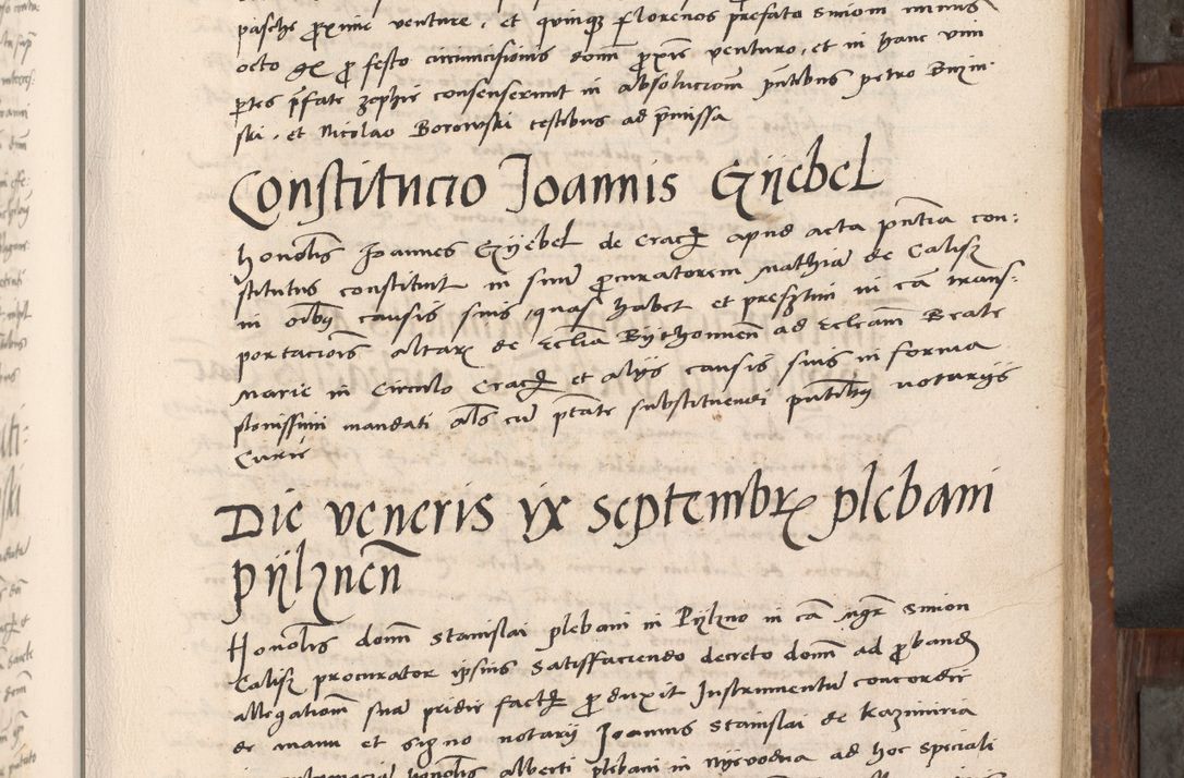 Zdjęcie nr 176 dla obiektu archiwalnego: Volumen II-um actorum coram R. D. Petro Tomicki, episcopo Cracoviensi et Regni Poloniae Vicecancellario, per A. D. 1530 et 1531 inclusive acticatorum, quorum indicem ad finem praesentis voluminis adnotatum videre est.