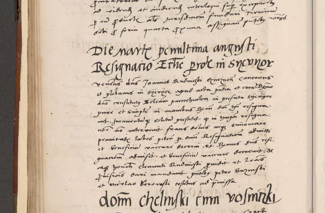 Zdjęcie nr 169 dla obiektu archiwalnego: Volumen II-um actorum coram R. D. Petro Tomicki, episcopo Cracoviensi et Regni Poloniae Vicecancellario, per A. D. 1530 et 1531 inclusive acticatorum, quorum indicem ad finem praesentis voluminis adnotatum videre est.