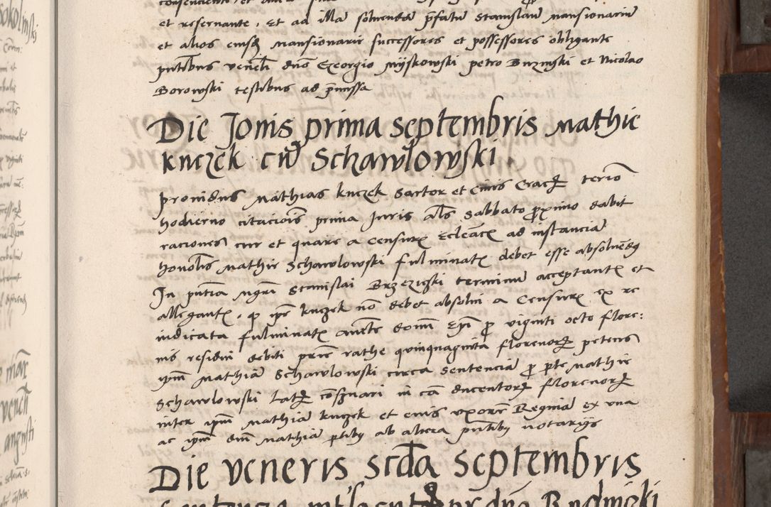 Zdjęcie nr 172 dla obiektu archiwalnego: Volumen II-um actorum coram R. D. Petro Tomicki, episcopo Cracoviensi et Regni Poloniae Vicecancellario, per A. D. 1530 et 1531 inclusive acticatorum, quorum indicem ad finem praesentis voluminis adnotatum videre est.