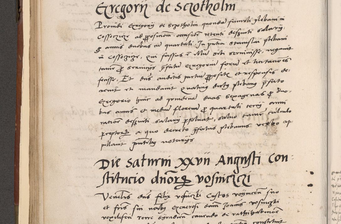 Zdjęcie nr 165 dla obiektu archiwalnego: Volumen II-um actorum coram R. D. Petro Tomicki, episcopo Cracoviensi et Regni Poloniae Vicecancellario, per A. D. 1530 et 1531 inclusive acticatorum, quorum indicem ad finem praesentis voluminis adnotatum videre est.