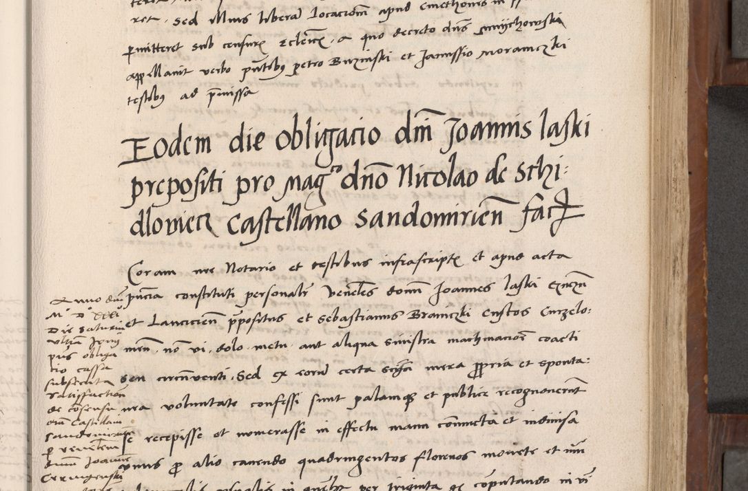Zdjęcie nr 156 dla obiektu archiwalnego: Volumen II-um actorum coram R. D. Petro Tomicki, episcopo Cracoviensi et Regni Poloniae Vicecancellario, per A. D. 1530 et 1531 inclusive acticatorum, quorum indicem ad finem praesentis voluminis adnotatum videre est.