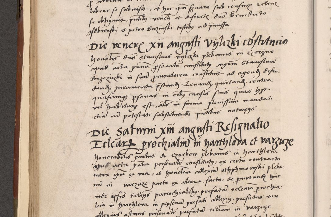 Zdjęcie nr 153 dla obiektu archiwalnego: Volumen II-um actorum coram R. D. Petro Tomicki, episcopo Cracoviensi et Regni Poloniae Vicecancellario, per A. D. 1530 et 1531 inclusive acticatorum, quorum indicem ad finem praesentis voluminis adnotatum videre est.