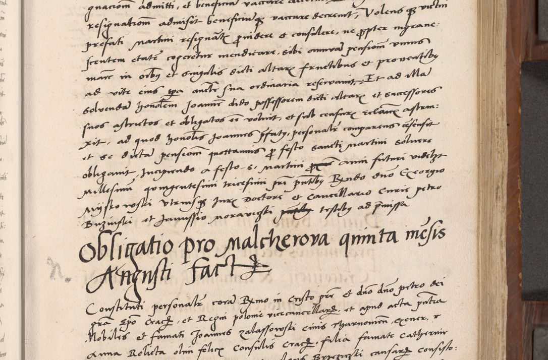 Zdjęcie nr 146 dla obiektu archiwalnego: Volumen II-um actorum coram R. D. Petro Tomicki, episcopo Cracoviensi et Regni Poloniae Vicecancellario, per A. D. 1530 et 1531 inclusive acticatorum, quorum indicem ad finem praesentis voluminis adnotatum videre est.