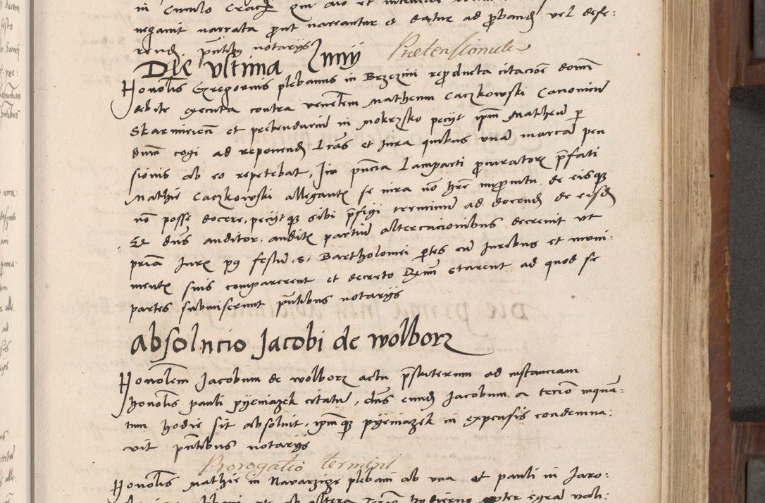 Zdjęcie nr 140 dla obiektu archiwalnego: Volumen II-um actorum coram R. D. Petro Tomicki, episcopo Cracoviensi et Regni Poloniae Vicecancellario, per A. D. 1530 et 1531 inclusive acticatorum, quorum indicem ad finem praesentis voluminis adnotatum videre est.