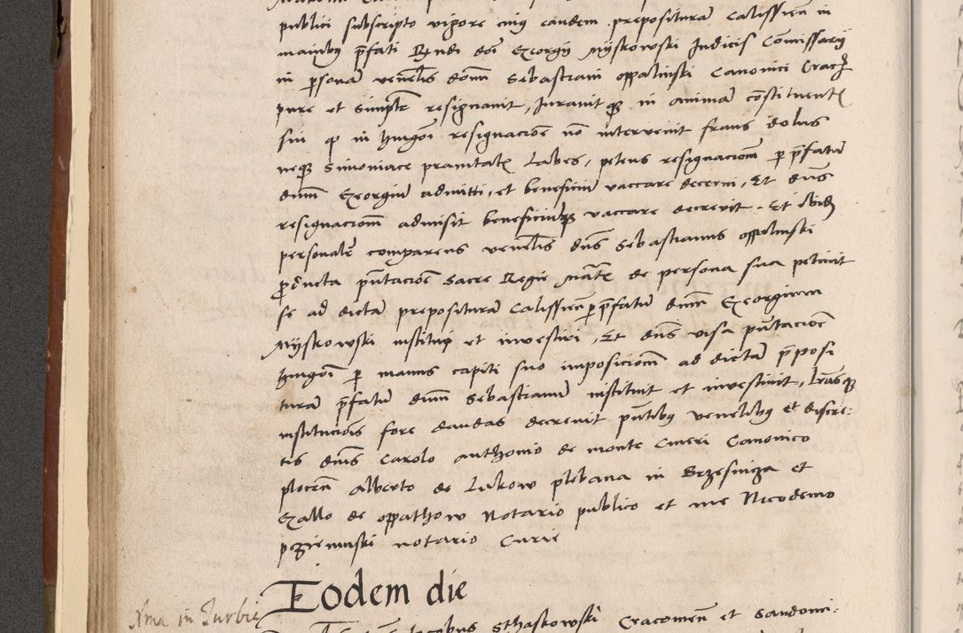 Zdjęcie nr 143 dla obiektu archiwalnego: Volumen II-um actorum coram R. D. Petro Tomicki, episcopo Cracoviensi et Regni Poloniae Vicecancellario, per A. D. 1530 et 1531 inclusive acticatorum, quorum indicem ad finem praesentis voluminis adnotatum videre est.