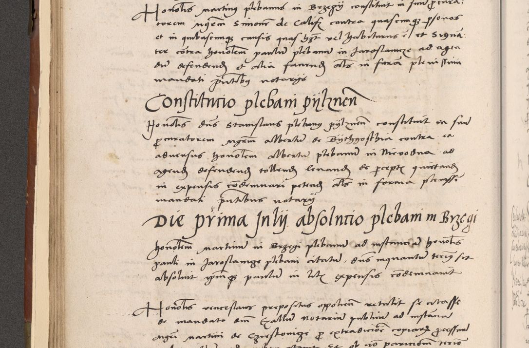 Zdjęcie nr 141 dla obiektu archiwalnego: Volumen II-um actorum coram R. D. Petro Tomicki, episcopo Cracoviensi et Regni Poloniae Vicecancellario, per A. D. 1530 et 1531 inclusive acticatorum, quorum indicem ad finem praesentis voluminis adnotatum videre est.